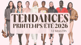 Tendances printemps/été 2026