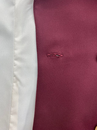 Blazer bourgogne aux boutons dorés (6)