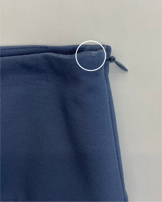 Powder blue culottes (S)