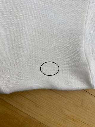 White jumper with glittery hems (6)