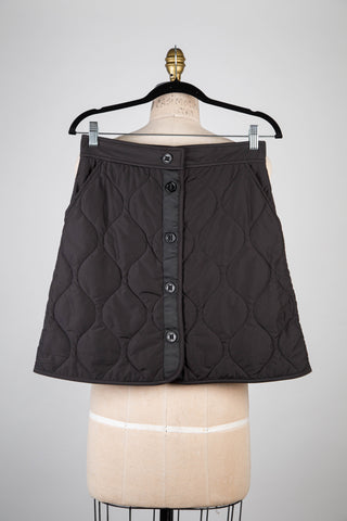 Black quilted skirt (6)