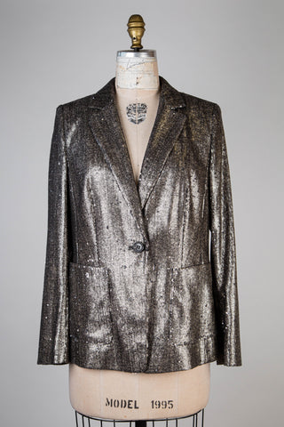 Black sequin blazer (4 to 10)