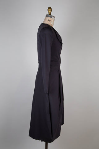 Anthracite wrap dress (XS and L)