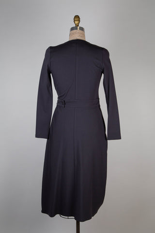 Anthracite wrap dress (XS and L)