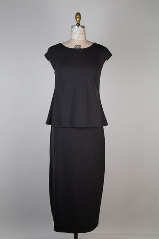 2-piece dress with blouse belt (XS and S)