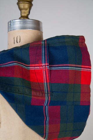 Capulard tartan / sarcelle