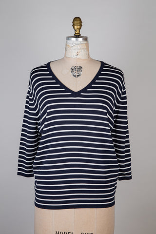 V-neck sailor sweater (S)