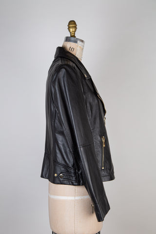 Veste perfecto en cuir noir (12)