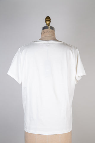 T-shirt en coton biologique blanc (16)