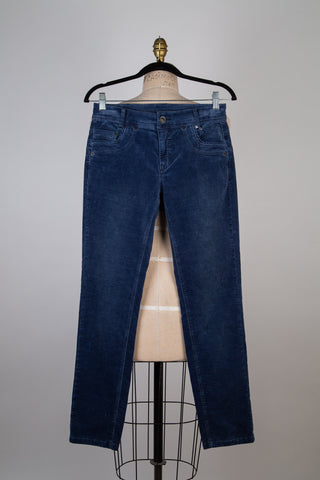 Blue Jay Velvet Pants (4 &amp; 8)