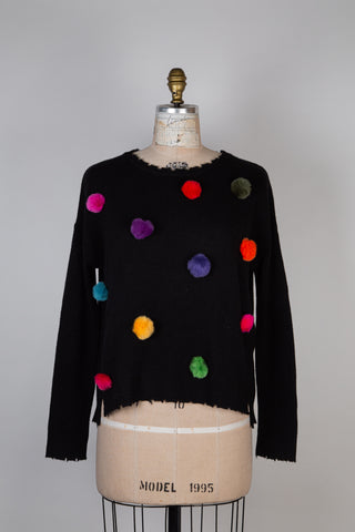 "It's the pompom!" sweater (XS+)