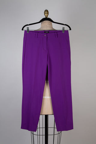 Pantalon écourté ultra violet glacé (6)