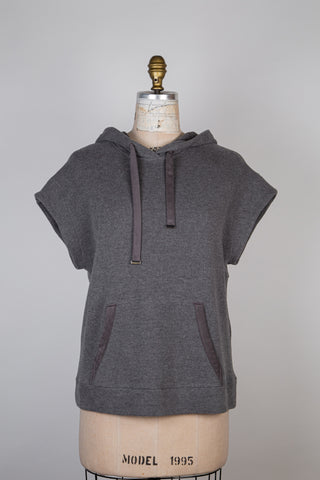 Charcoal Fleece Hooded Top (6)