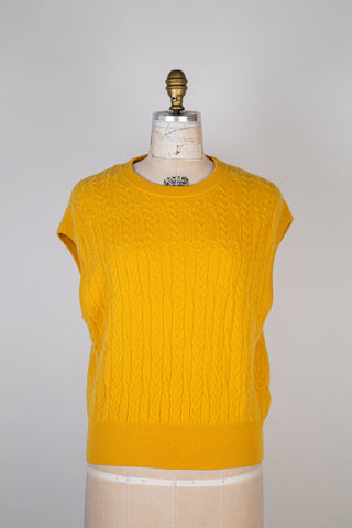 MIMOSA pure cashmere tank top (6)