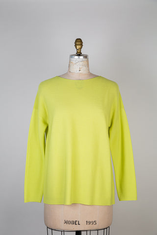 LIMETTE sweater in extra fine merino (S)