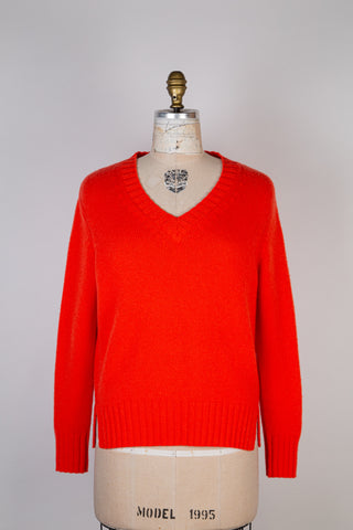 ARDENT pure cashmere V-neck sweater (6)