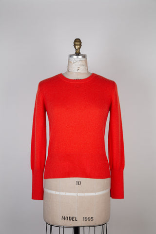 Pure Cashmere Fitted Crew Neck Sweater (6)