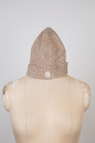 Cashmere latte/cream beanie (TU)