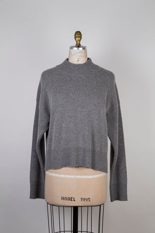 Slate knit sweater (S+)