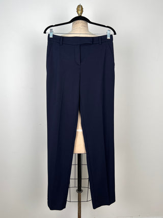 Washable navy chic soft tailored pants (6 and 10)