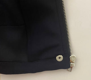 Veste sport marine oversized (6+10)