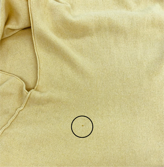 Yellow mock-neck knit dress (M)