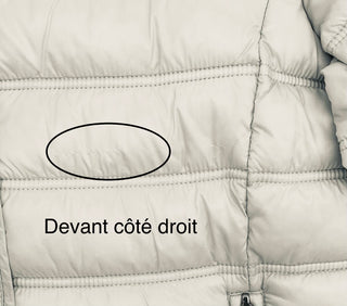 Champagne quilted down jacket (4)