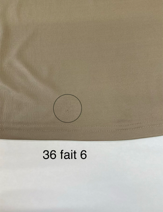Taupe tulle skirt (6+12)