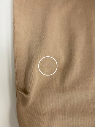 Sand-colored trousers with elasticated waist (6)