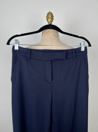 Washable navy chic soft tailored pants (6 and 10)