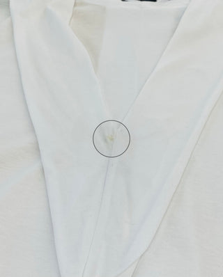 Robe blanche à ligne aérienne (14/16)