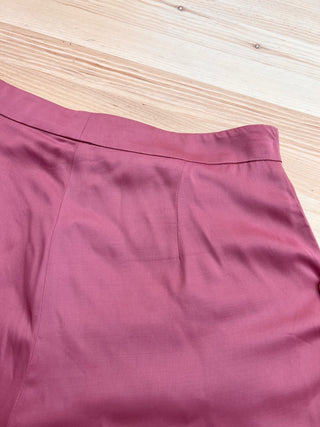 Pantalon vieux rose satiné (4-6-8)