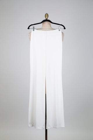 Pantalon fluide ivoire (XS)