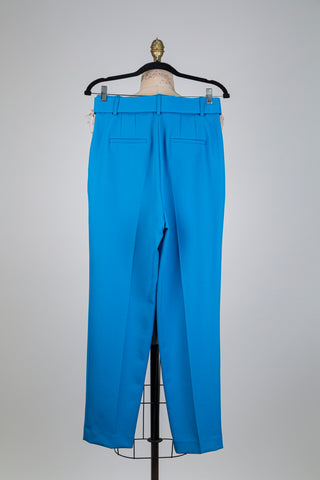 Pantalon classique bleu azur (S-M)
