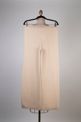 Almond Silky Knit Lounge Pants (6)