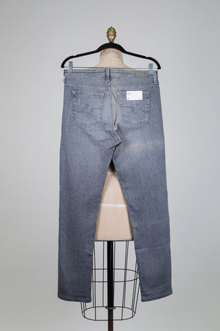 Pantalon gris cigarette délavé en denim (29)