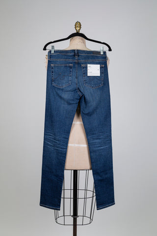 Pantalon Prima cigarette en denim délavé (26+27)