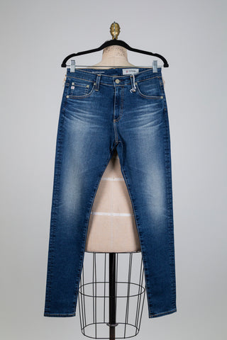 Pantalon denim Farrah taille haute (28+29)