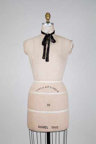 Bébé colonel noir à paillettes