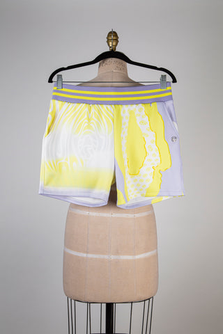 Short techno print with a vibrant color (6+8)
