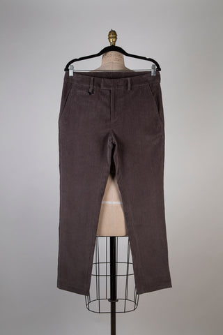 Taupe grey corduroy cigarette pants (10)
