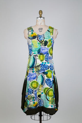 Robe à ballon microcosme marin (S)