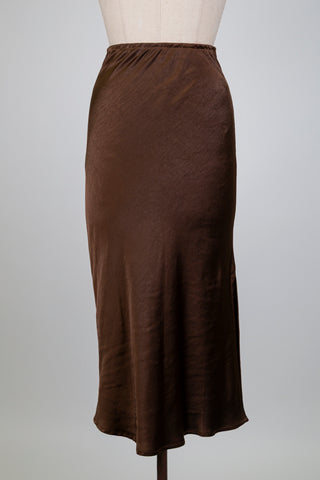 Jupe en satin moka moiré (6)