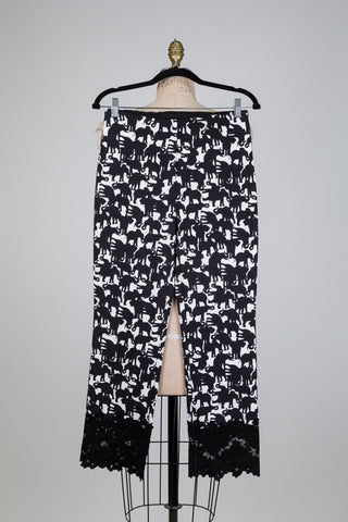 Pantalon éléphants noirs (S)
