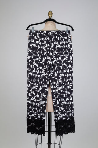 Pantalon éléphants noirs (S)