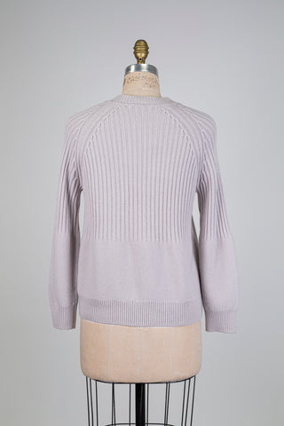 Chandail en tricot lilas cendré (6)