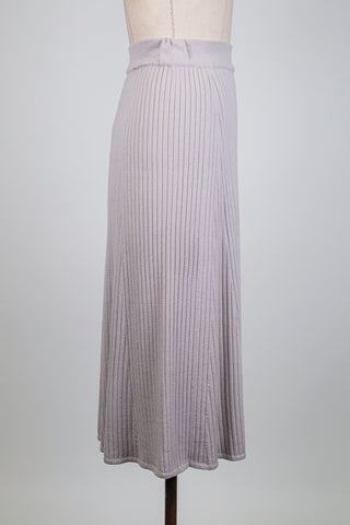 Jupe côtelée lilas cendré (6)