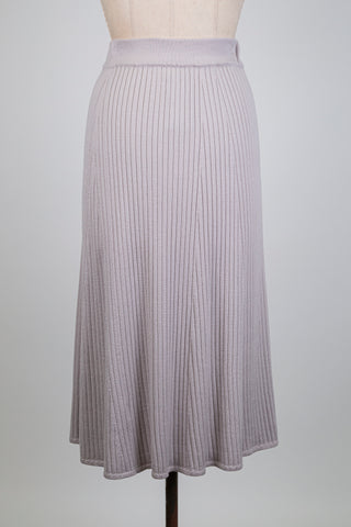 Jupe côtelée lilas cendré (6)