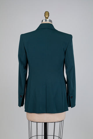 Blazer vert émeraude (4+8 à 12)