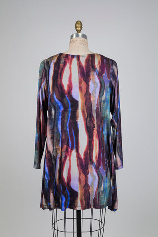 Tunique "tie and drip" (S)